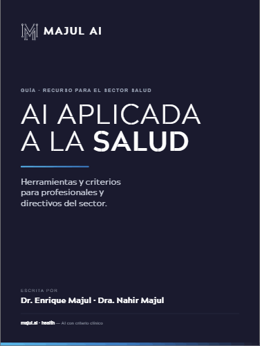 Portada de la guía: IA aplicada a la salud